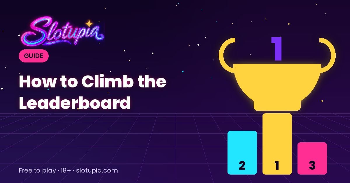How to Climb the Leaderboard in Free Online Slot Tournaments