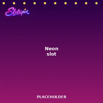 Neon Sevens slot game artwork