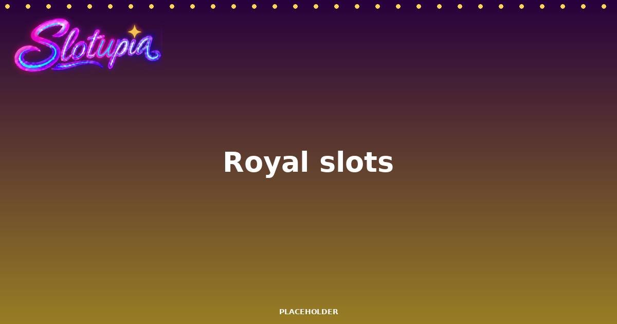 Royal & Gems slot theme